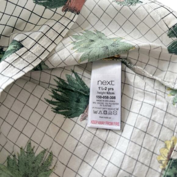 Next Cactus Sweater Dress Size 18-24m - Picture 5 of 5